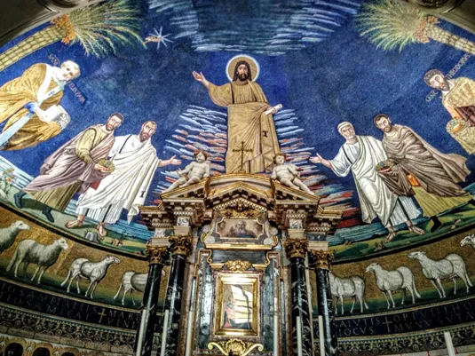 Apse Mosaic, Basilica of Saints Cosmas and Damian